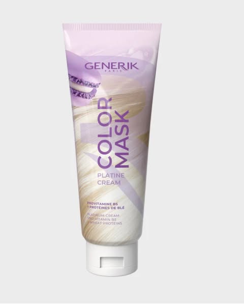 masque coloré platine 200ML Generik
