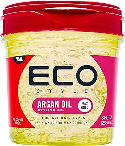 Eco Style - Gel coiffant à l'huile d'argan du Maroc - 236 ml