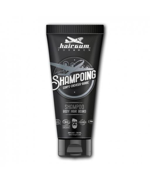 Shampoing, Corps, Cheveux et Barbe 200ml Hairgum