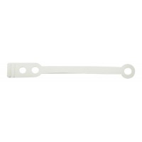 Languette à bigoudis caoutchouc long 90mm x 50 pièces