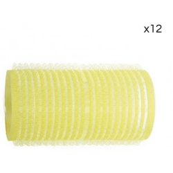 Rouleaux velcro jaune 32mm x 12 Mezzo