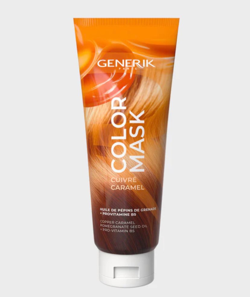 Masque coloré cuivré caramel 200ML Generik