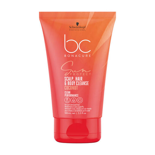 Shampooing corps et cheveux après soleil BC Sun Protect 100ml Schwarzkopf